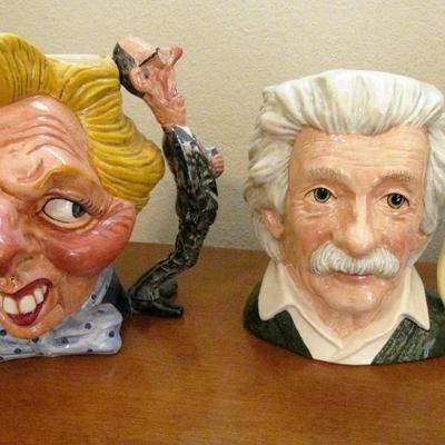 Thatcher & Einstein Toby mugs