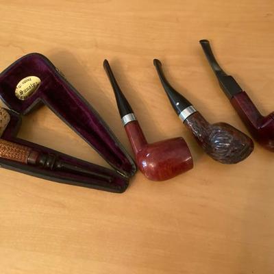 Vintage briar pipes