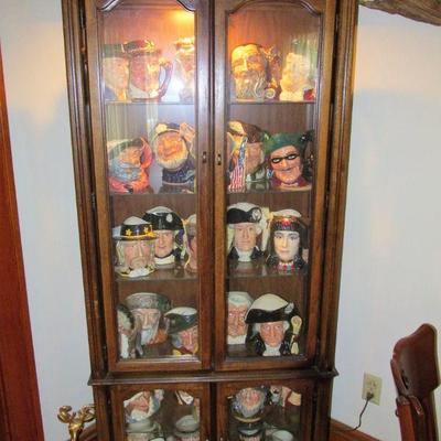 Over 100 Royal Doulton Toby mugs