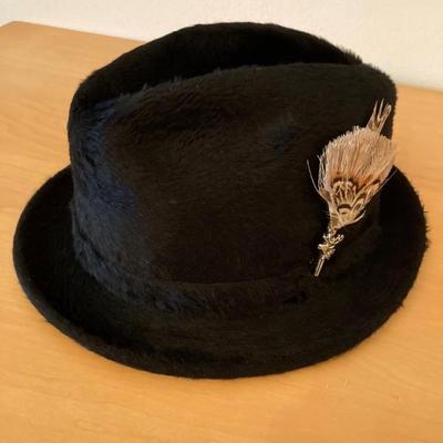 Vintage Cavanagh fur finish hat