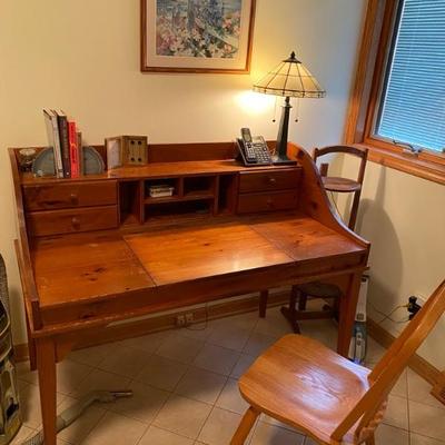 Yield House Cherry Wood Desk