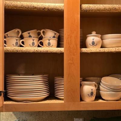 Never used dishware, with 12 place settings and serving set