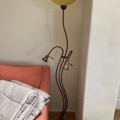 Lamp with adjustable "arms"