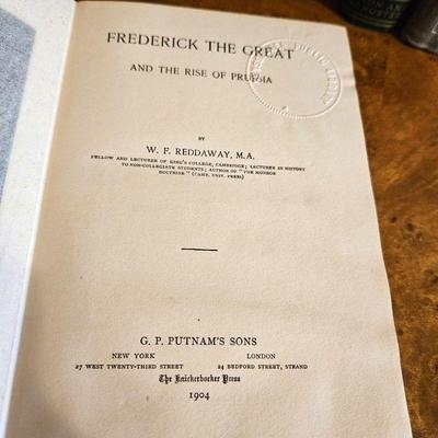 Lot #112 1904 Frederick the Great ex Library copy with fold out maps