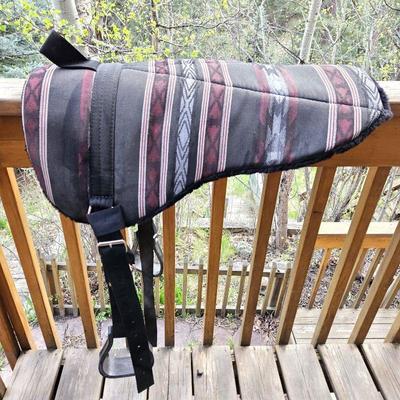 SIERRA HERCULON Bareback Saddle Pad With Stirrups
