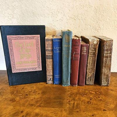 -Antique & Vtg Classic Books - Lord Of the Rings 1965 Set - Dickens - 1909 Mark Twain - Heidi -