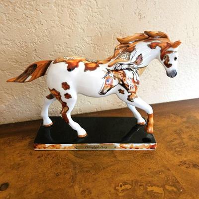 Enesco Trail of Painted Ponies "Petroglyph Pony' PORCELAIN 2E/4,729