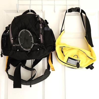 Lot of Two Hiking Items Marmot Walkabout Waist Belt Bag & Toko Insulated Drink Belt