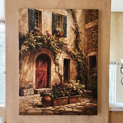 Large Wall Art on Stretched Canvas - 32