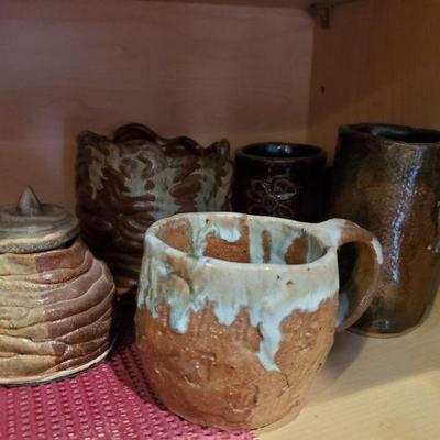 Miscellaneous STUDIO ART POTTERY Local Artist Hand Crafted Pieces