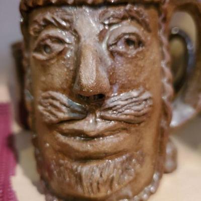 More WONDERFUL Local Artist STUDIO ART POTTERY Character Mugs