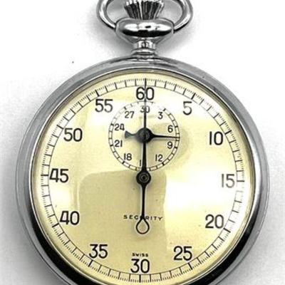 Lot 008   0 Bid(s)
Vintage Swiss Security Working Pocket Watch