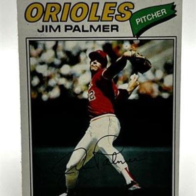 Lot 016   0 Bid(s)
Jim Palmer Orioles Topps #600 Baseball Card