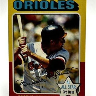 Lot 018   0 Bid(s)
Brooks Robinson Orioles Topps #50 Baseball Card