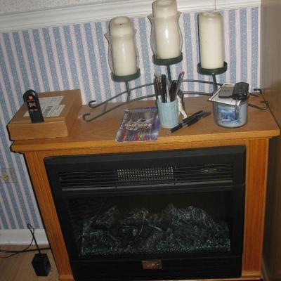 electric fireplace  $ 90.00