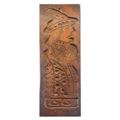 Lot 008   0 Bid(s)
Vintage Wooden Gingerbread Witch Cookie Mold 20