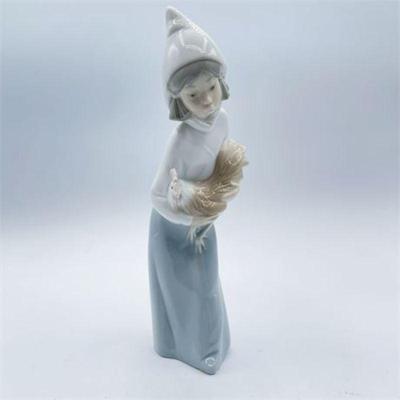 Lot 037   0 Bid(s)
Lladró Figurine, 4677 Girl with Rooster
