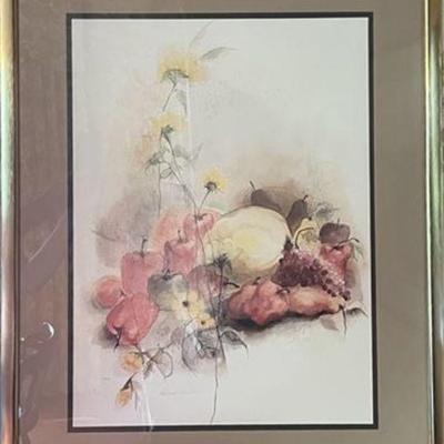 Lot 043   0 Bid(s)
Floral Watercolor Signed Barbara Weldon