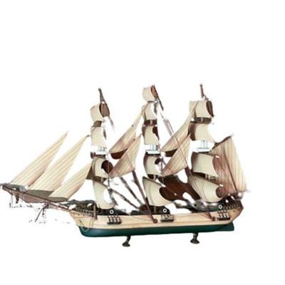 Lot 068   0 Bid(s)
Siglo XIX Clipper Ship Mantle Model