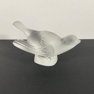 LaliqueFrosted Glass Bird
