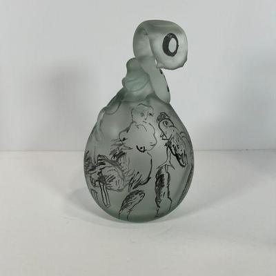 Signed Pilchuck Glass School - art Glass