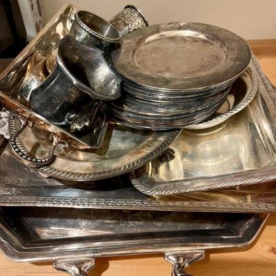 Silver plate ware 