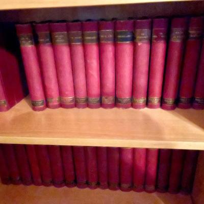 Antique book collection 
