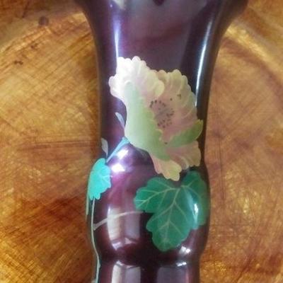 Beautiful miniature floral vase made in Japan