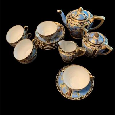 Noritake Hand Painted Made in Japan Tea Set