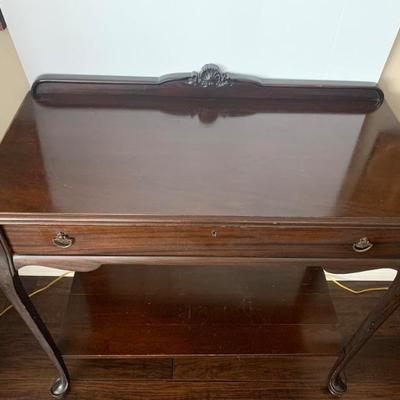 Antique Side Table with Drawer 