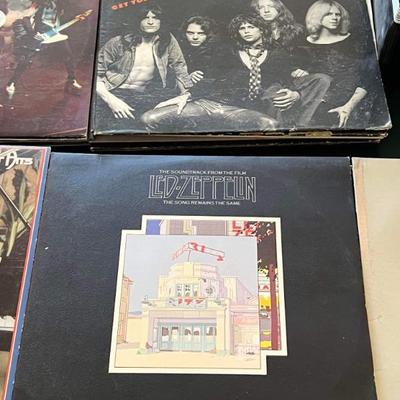 LED Zeppelin, Aerosmith Records Vinyls
