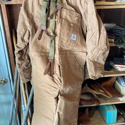 Carhardt â€¢ Overalls & Jacket â€¢ $75 