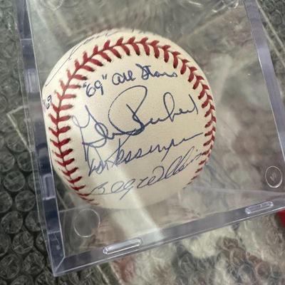1969 All-Star Autographed Baseball