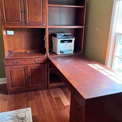 Large wood office furniture