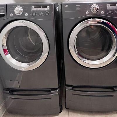 LG Tromm washer and dryer 