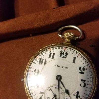 Hamilton pocket watch