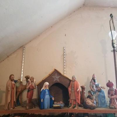 Nativity set