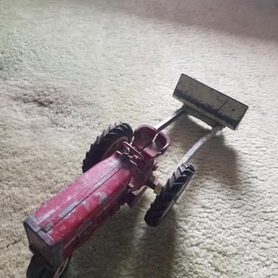 Diecast metal tractor