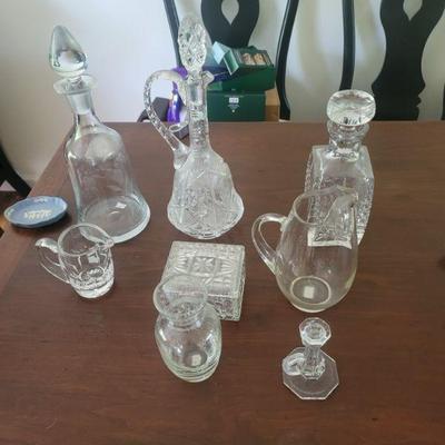 Crystal decanters