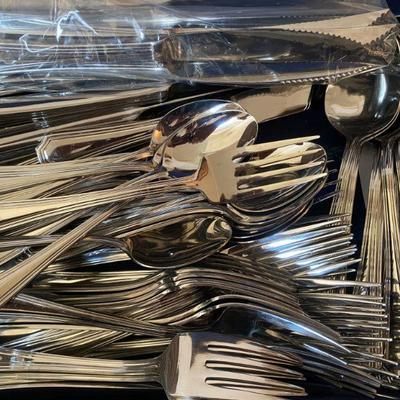 90 piece Flatware set made by Wallace