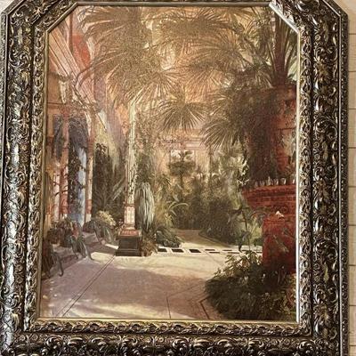 ornate gold frame picture