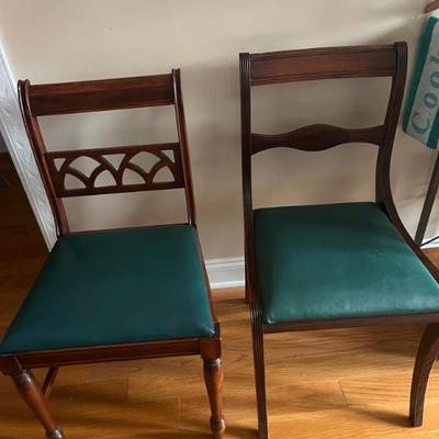 Vintage dining chairs 