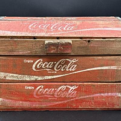 Coca-Cola Chest made from Vintage Crates