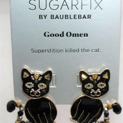 Lot 018   1 Bid(s)
Sugarfix cat earrings Baublebear