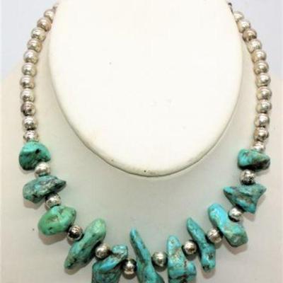 Lot 029   14 Bid(s)
Turquoise necklace
