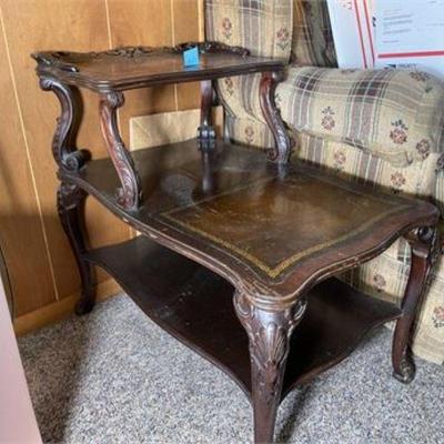 Lot 155   0 Bid(s)
Two Tier Vintage Wood End Table
