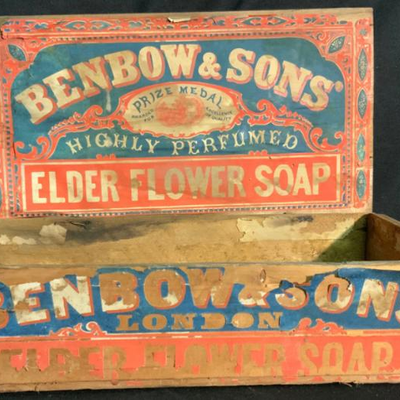 Benbow & Sons advertising box