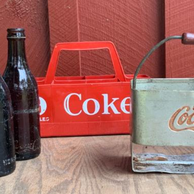 Coca - Cola carriers and bottles