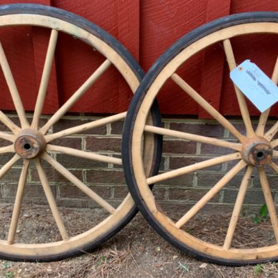 Witmer Coach Shop handcrafted wagon wheels