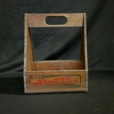 Wood Pepsi Cola Crate
